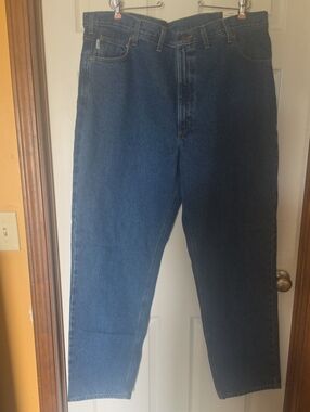 Carhartt Relaxed Fit Dark Blue Men's Jeans